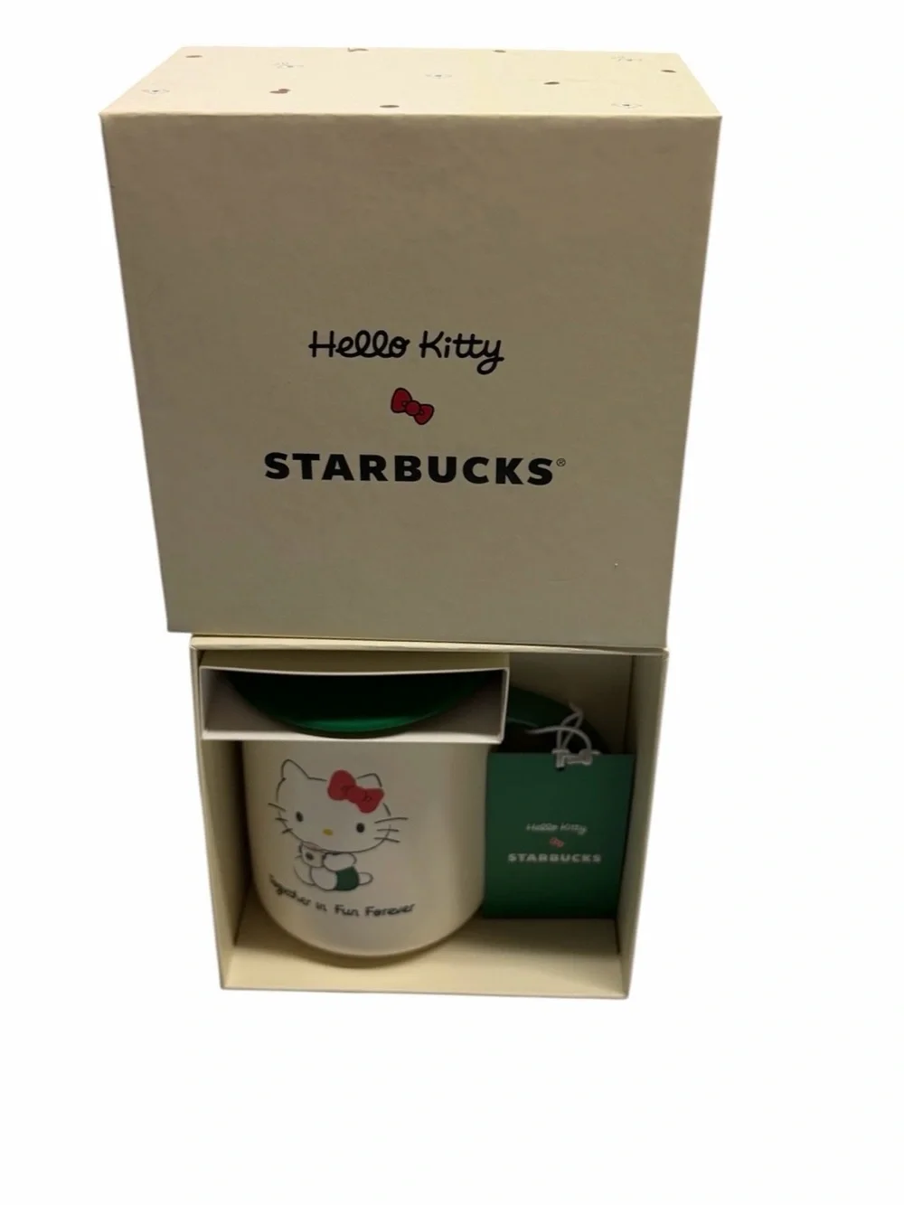 Starbucks x Hello Kitty “Together in Fun Forever” Ceramic Mug 2025 NIB